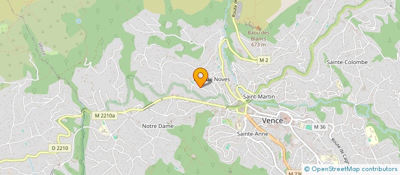 localisation de l'entreprise MEDIKA à CAGNES SUR MER
