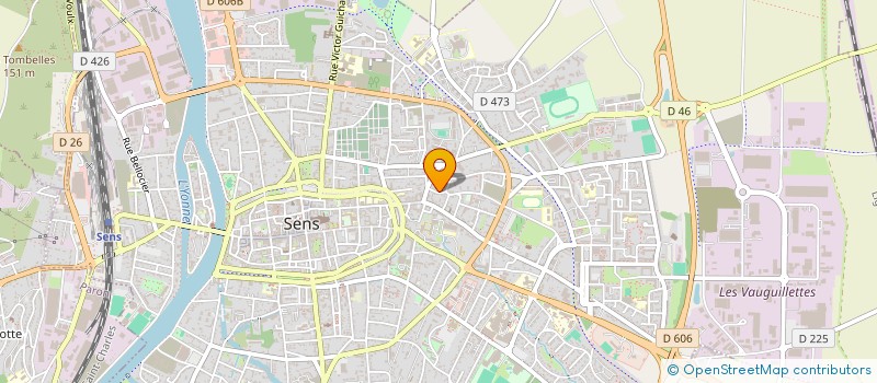 localisation de l'entreprise MEDIKHEL à SENS