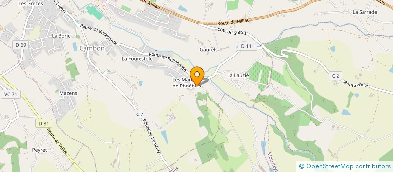 localisation de l'entreprise MEDIKOM  ALBI