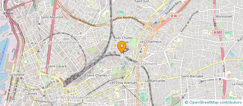 localisation de l'entreprise MEDILAC à MARSEILLE