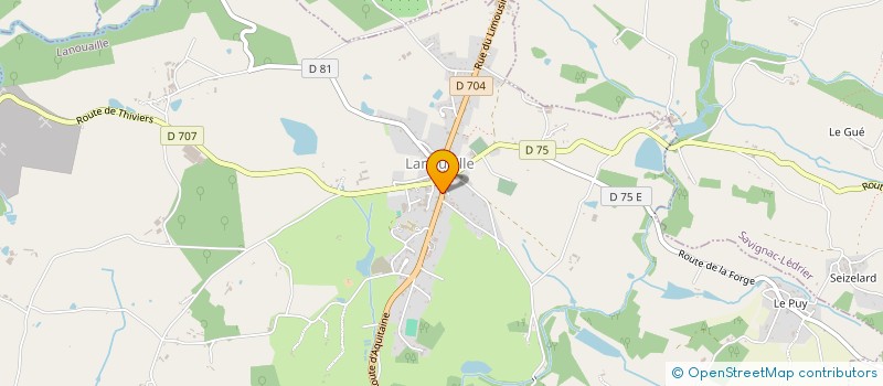 localisation de l'entreprise MEDILAN  LANOUAILLE