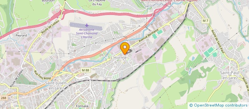 localisation de l'entreprise MEDILHORME  L'HORME