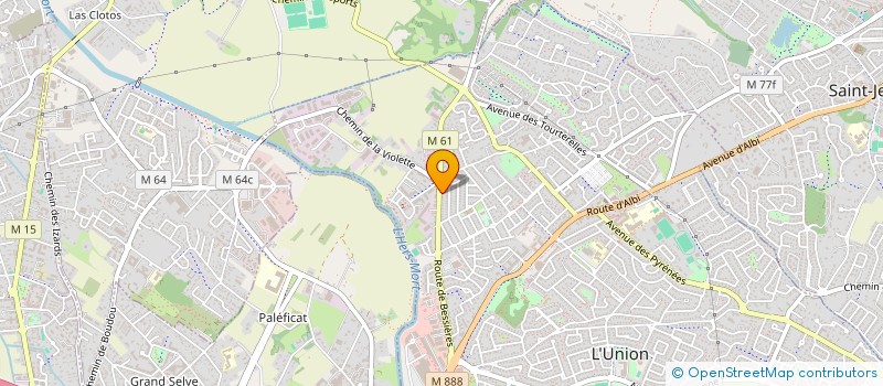 localisation de l'entreprise MEDILUNION  L'UNION