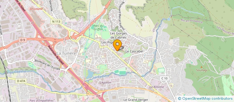localisation de l'entreprise MEDIMA à VITROLLES