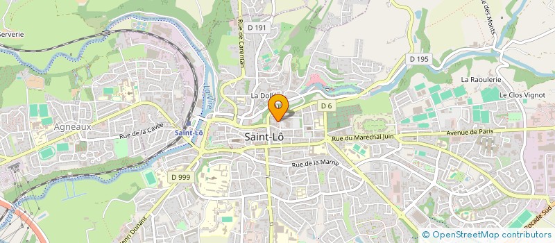 localisation de l'entreprise MEDIMARS  SAINT-LO