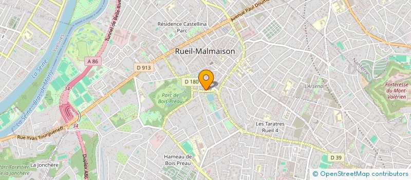 localisation de l'entreprise MEDIMASSENACL à RUEIL-MALMAISON