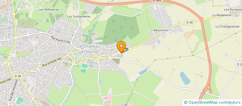 localisation de l'entreprise MEDIMISA à LES SABLES D'OLONNE