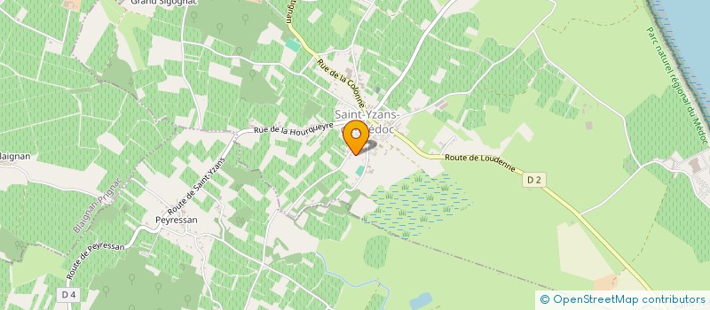 localisation de l'entreprise MEDIMMO  SAINT-YZANS-DE-MEDOC