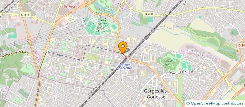 localisation de l'entreprise MEDIMMO à SARCELLES