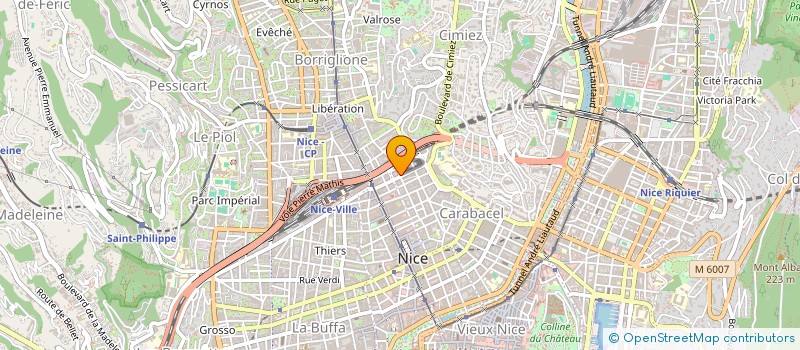 localisation de l'entreprise MEDIMMO  NICE