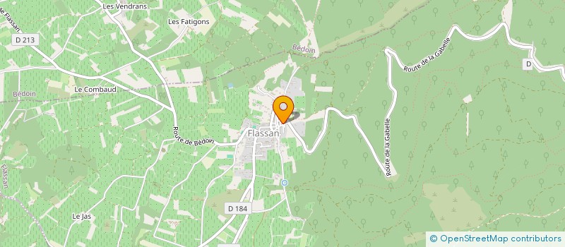 localisation de l'entreprise MEDIMMO PARTICIPATIONS  FLASSAN