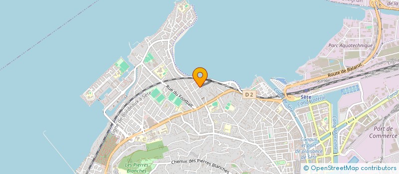 localisation de l'entreprise MEDIN7  SETE