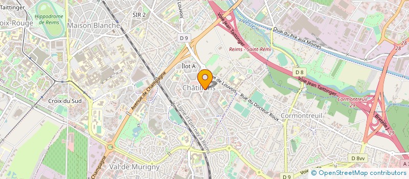 localisation de l'entreprise MEDINA  REIMS