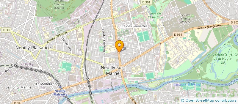 localisation de l'entreprise MEDINA FOOD à NEUILLY-SUR-MARNE