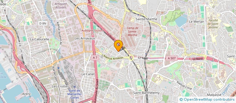 localisation de l'entreprise MEDINA LE DAUPHIN à MARSEILLE