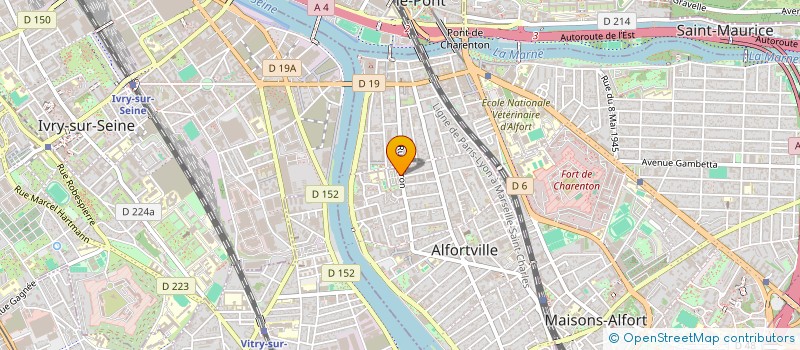 localisation de l'entreprise MEDINA PRESTIGE à ALFORTVILLE