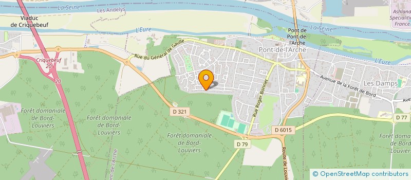 localisation de l'entreprise MEDINKI  PONT-DE-L'ARCHE