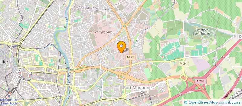 localisation de l'entreprise MEDINTER à MONTPELLIER