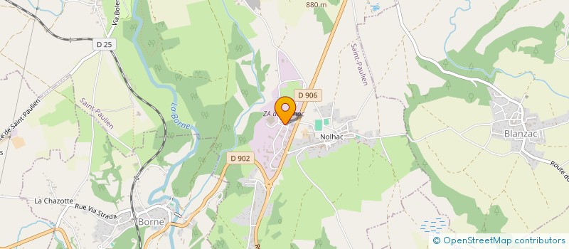 localisation de l'entreprise MEDINVEST  LE PUY-EN-VELAY