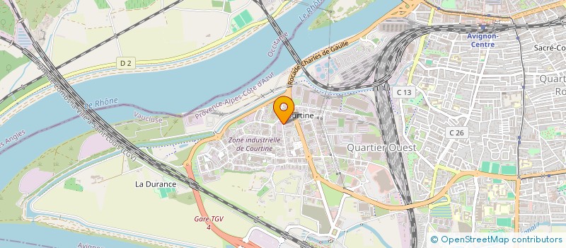 localisation de l'entreprise MEDIPACK  AVIGNON