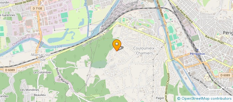 localisation de l'entreprise MEDIPAP à COULOUNIEIX CHAMIERS