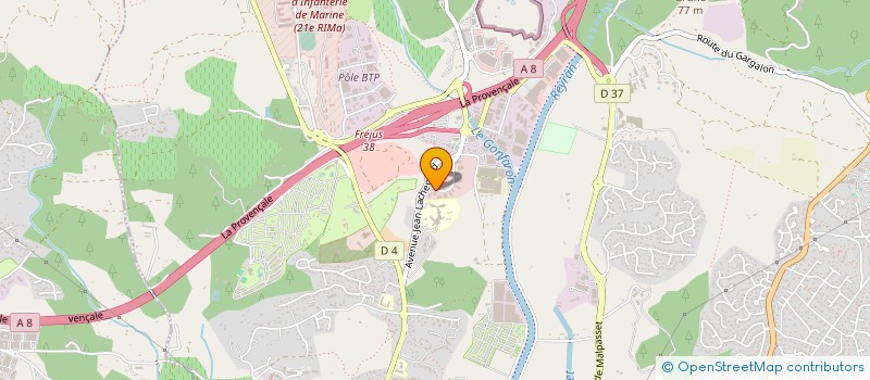 localisation de l'entreprise MEDIPATH  FREJUS