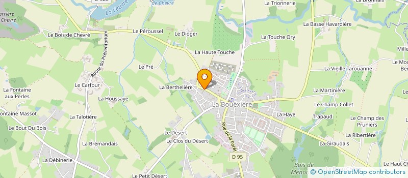 localisation de l'entreprise MEDIPAVY  LA BOUEXIERE