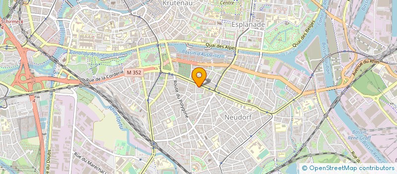 localisation de l'entreprise MEDIPHONE à STRASBOURG