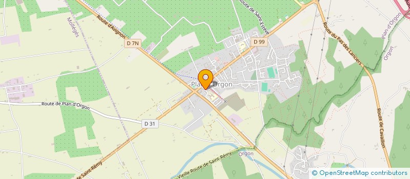 localisation de l'entreprise MEDIPLAN à PLAN-D'ORGON
