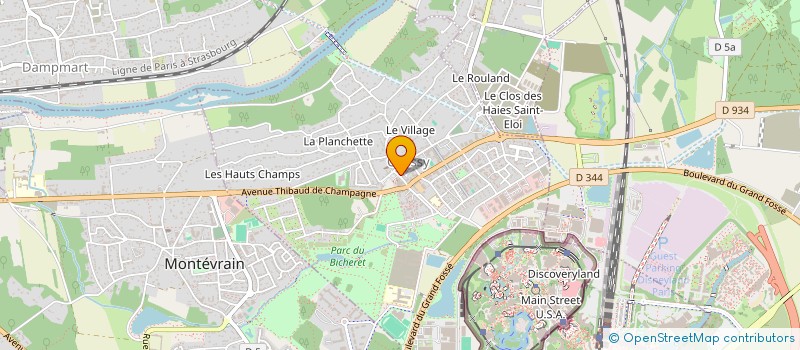localisation de l'entreprise MEDIPLAST à CHESSY