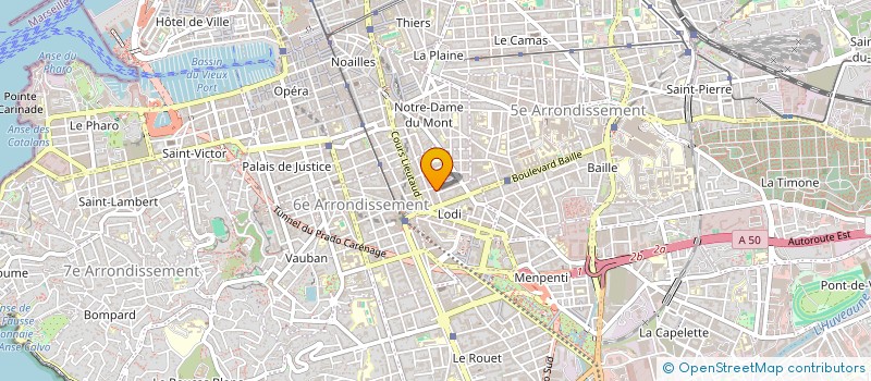 localisation de l'entreprise MEDIPLUS ADVISORY à MARSEILLE