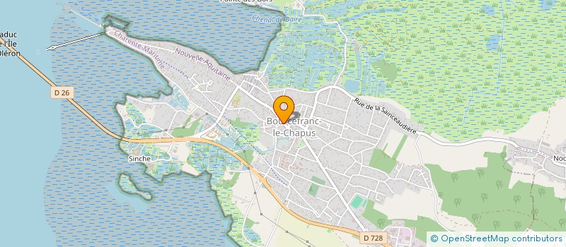 localisation de l'entreprise MEDIPOLE  BOURCEFRANC-LE-CHAPUS