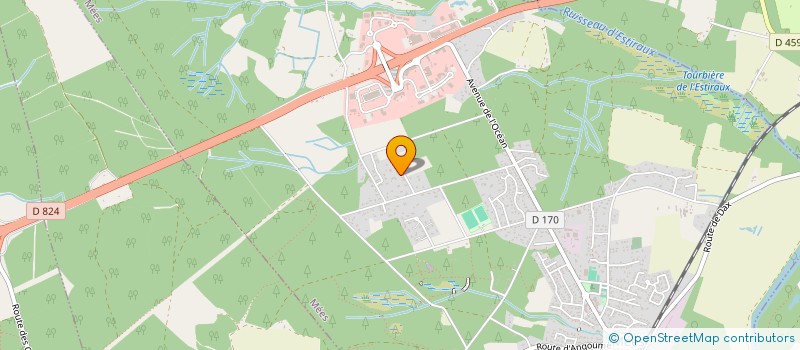 localisation de l'entreprise MEDIPOLE DES LACS  MEES