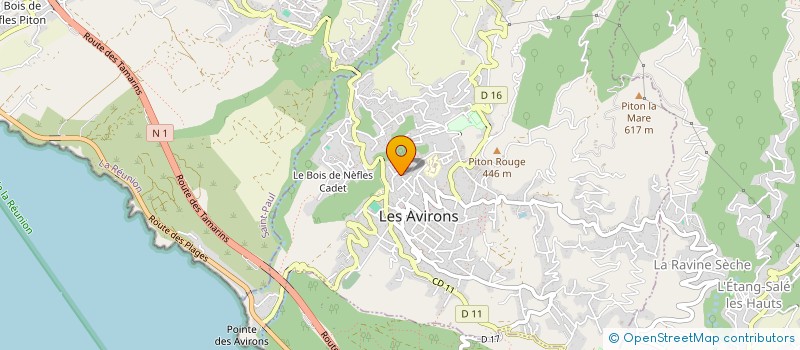 localisation de l'entreprise MEDIPOLE R à LES AVIRONS