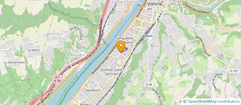 localisation de l'entreprise MEDIPRIVILEGE  VIENNE