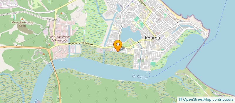 localisation de l'entreprise MEDIPRODOM à KOUROU