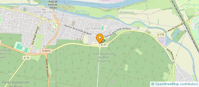 localisation de l'entreprise MEDIPSY  LES DAMPS