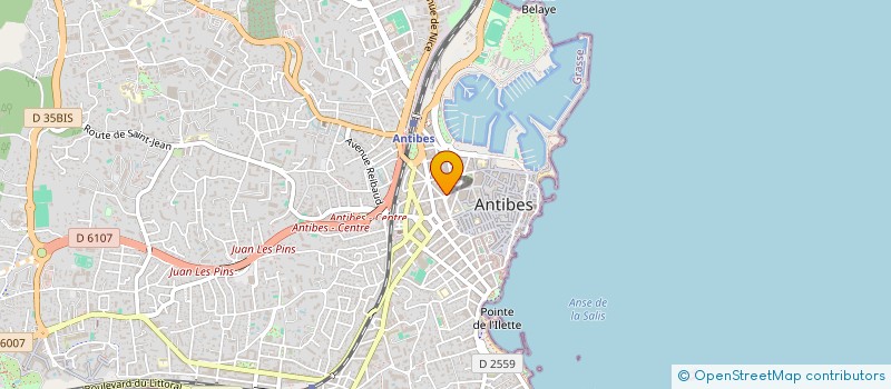 localisation de l'entreprise MEDIRAMA à ANTIBES