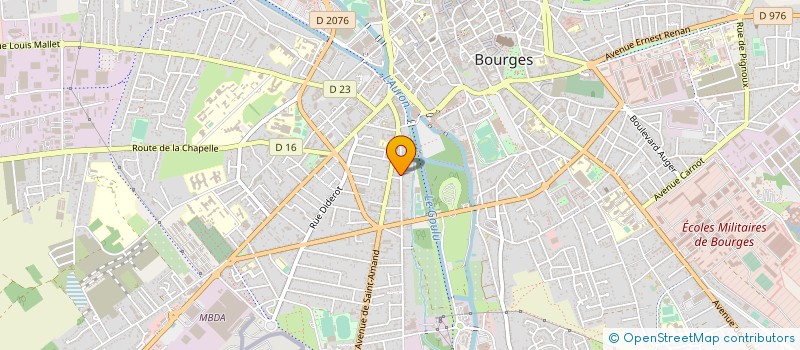 localisation de l'entreprise MEDIRECUP à BOURGES