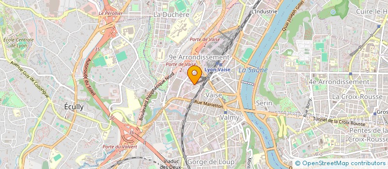 localisation de l'entreprise MEDIRIS à LYON