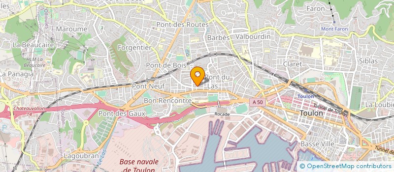 localisation de l'entreprise MEDIS IMPORT EXPORT  TOULON