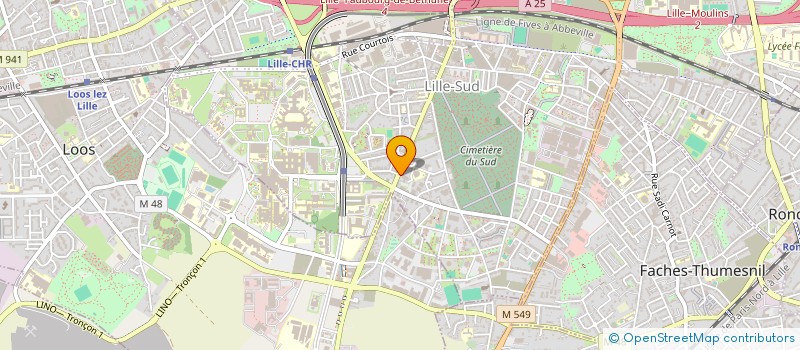 localisation de l'entreprise MEDIS MARCHE à LILLE