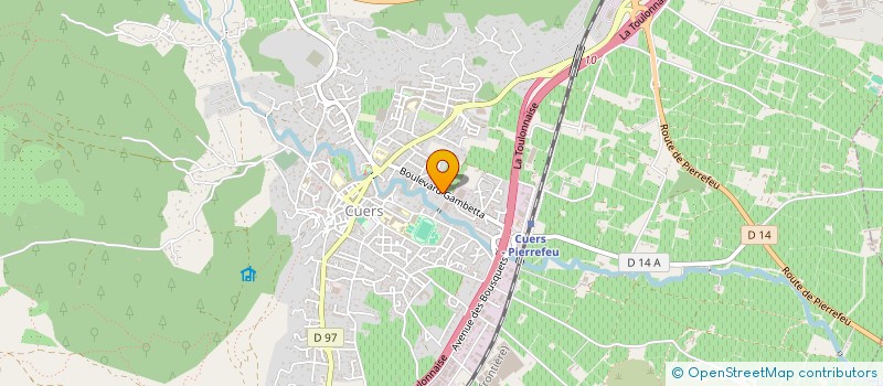 localisation de l'entreprise MEDIS MEDITERRANEENE DE DISTRIBUTION  CUERS