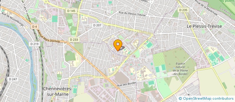 localisation de l'entreprise MEDISAS  CHAMPIGNY-SUR-MARNE