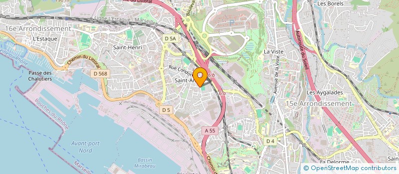 localisation de l'entreprise MEDISE  MARSEILLE