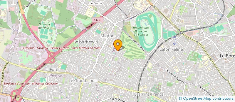 localisation de l'entreprise MEDISEL à PESSAC