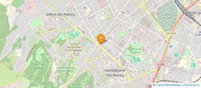 localisation de l'entreprise MEDISERVICES EXPRESS à VANDŒUVRE-LES-NANCY
