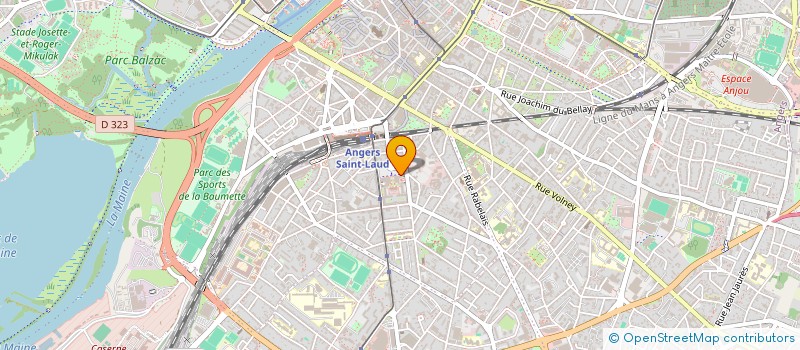 localisation de l'entreprise MEDISIX  ANGERS