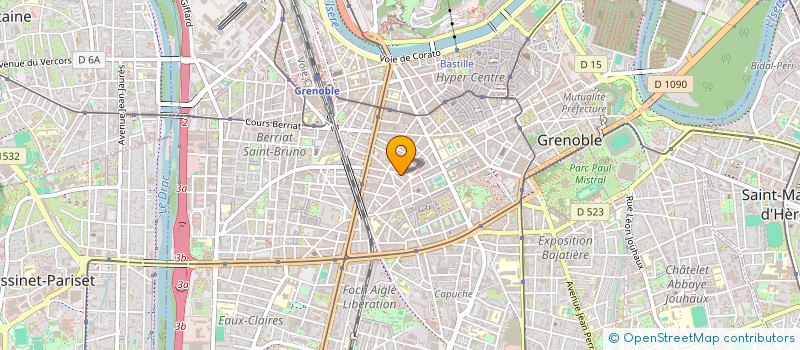 localisation de l'entreprise MEDISKIN CENTRE EXPERT ANTI-AGE à GRENOBLE