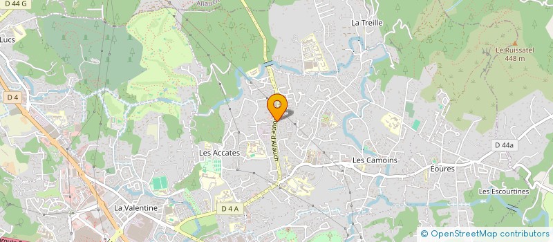localisation de l'entreprise MEDISO LA MEDITERRANEENNE D'ISOLATION  MARSEILLE